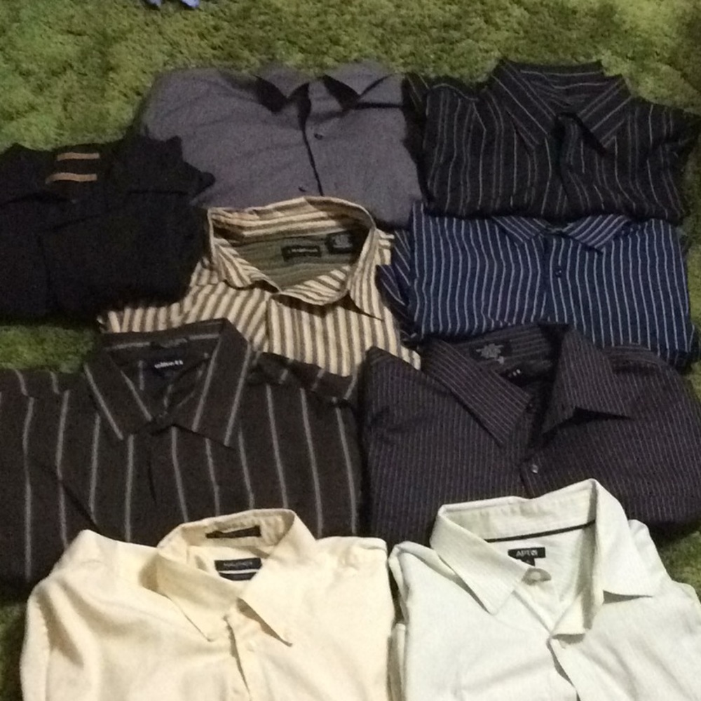 Bundle of Men’s long sleeved shirts